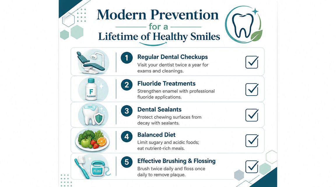Modern Prevention for a Lifetime of Healthy Smiles